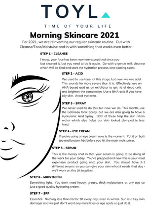 2021 Skincare Routine