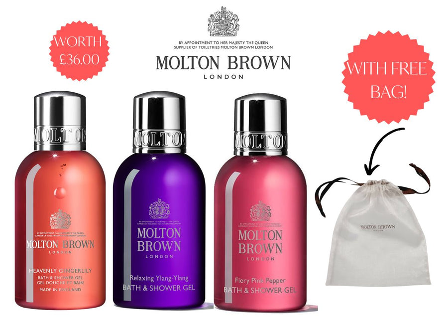 Molton Brown Shower Gel Trio