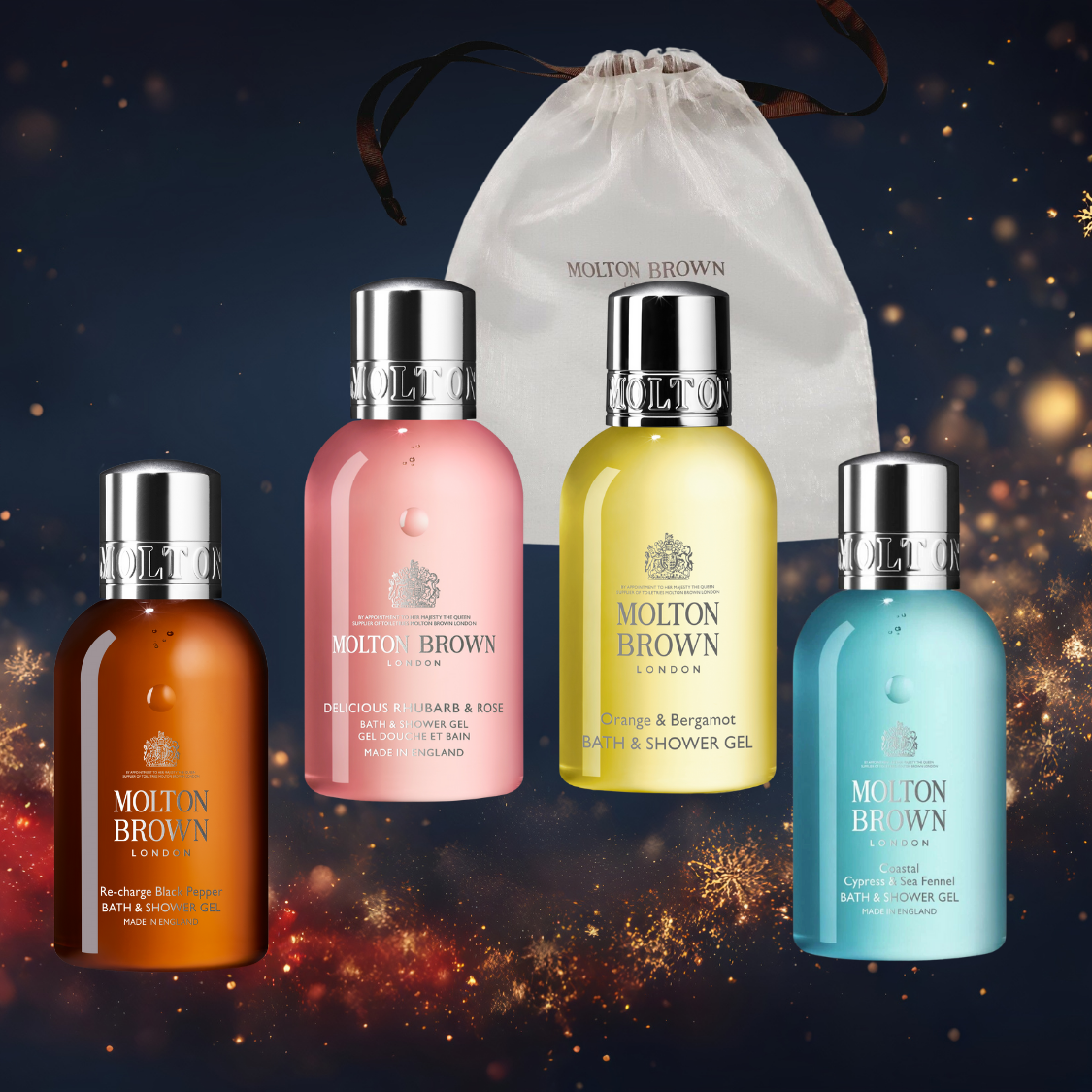 Molton Brown Four Shower Gels