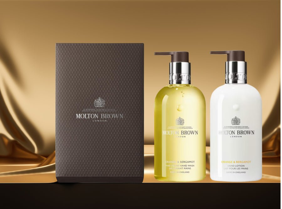 Molton Brown Orange and Bergamot Hand Wash/Hand Lotion Gift Set
